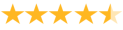 4.5 star Rating