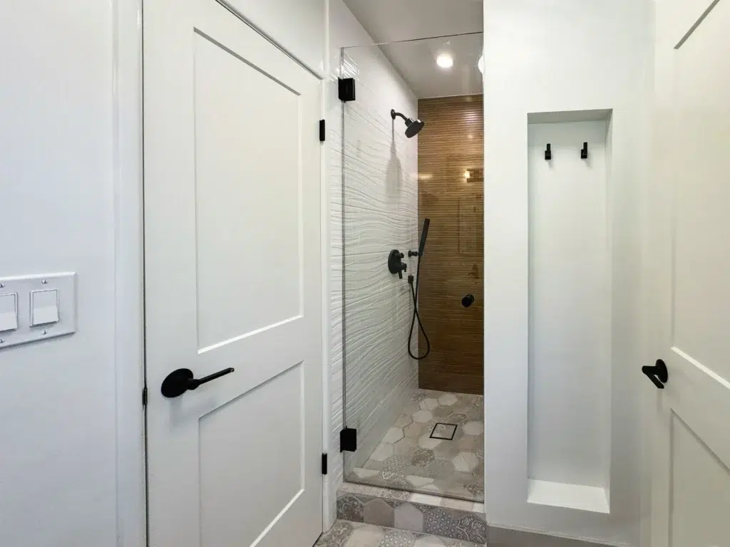 one day bathroom remodel project small
